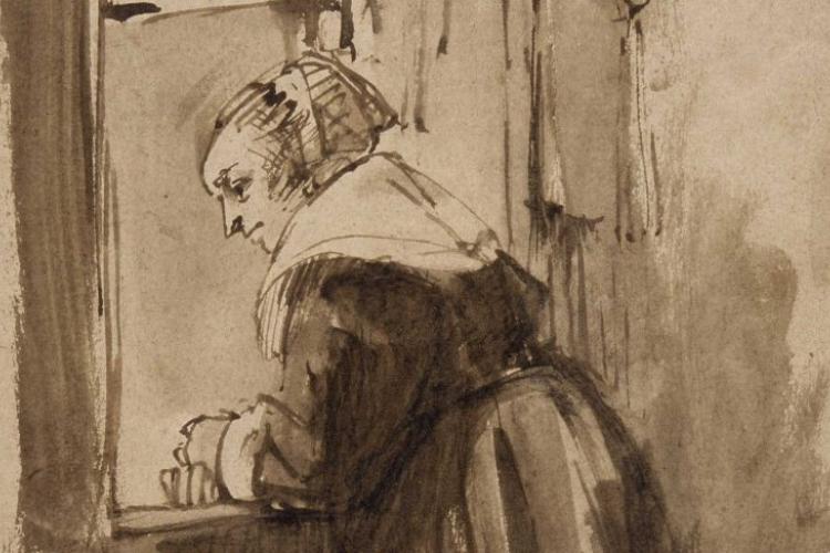La femme à la fenetre (Rembrandt)